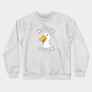 Happy Duck Crewneck Sweatshirt